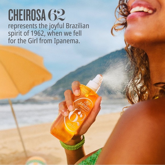 SOL DE JANEIRO CHEIROSA 62 BODY MIST 30 ML (SALTED CARAMEL AND PISTACHIO) NEW - Picture 2 of 6